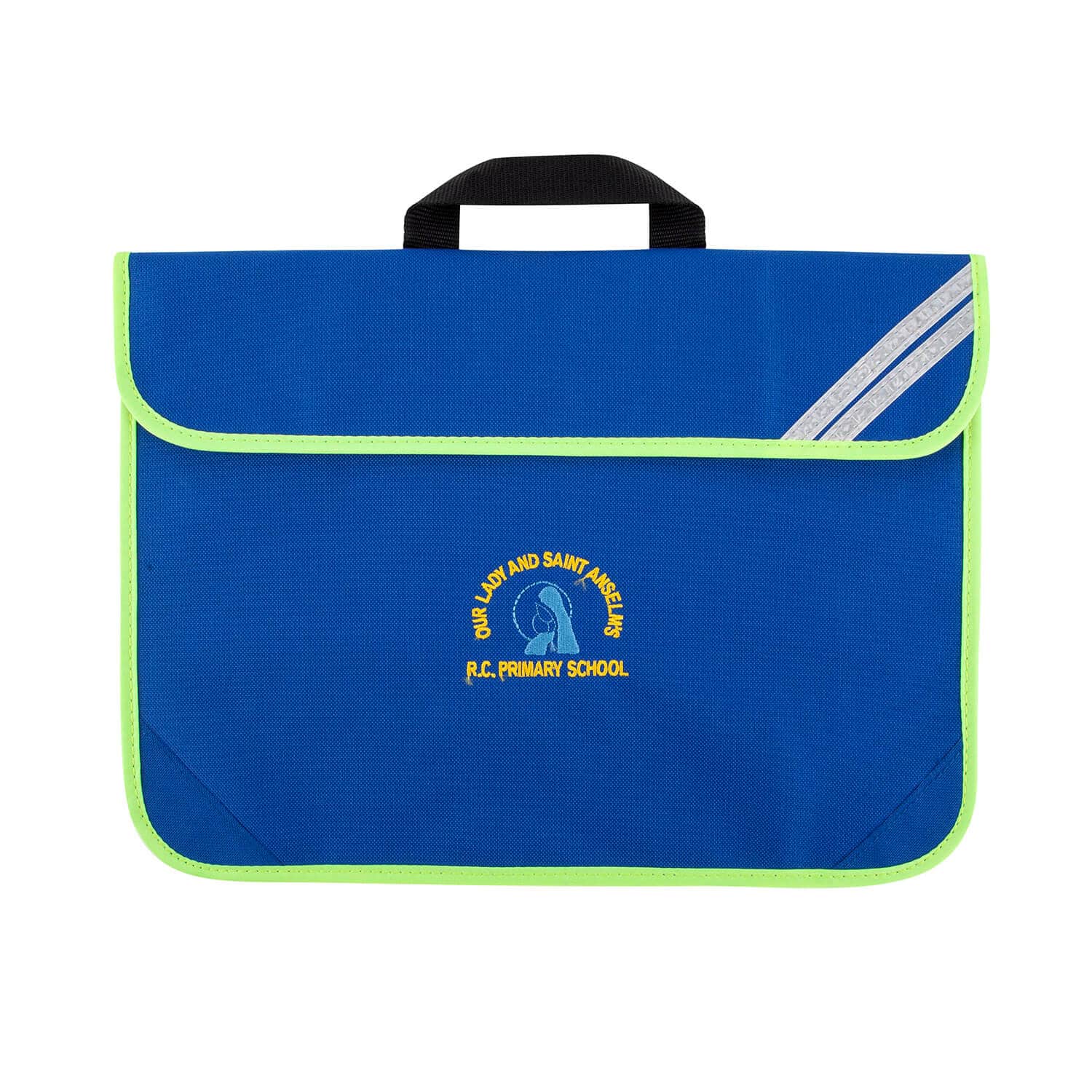 Our Lady and Saint Anselms RC Primary Hi Viz book bag