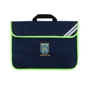 St Nicholas CE Primary Hi Viz book bag